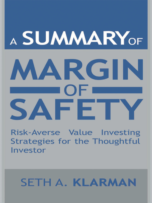 Title details for A Summary of Margin of Safety by Seth A. Klarman - Wait list
